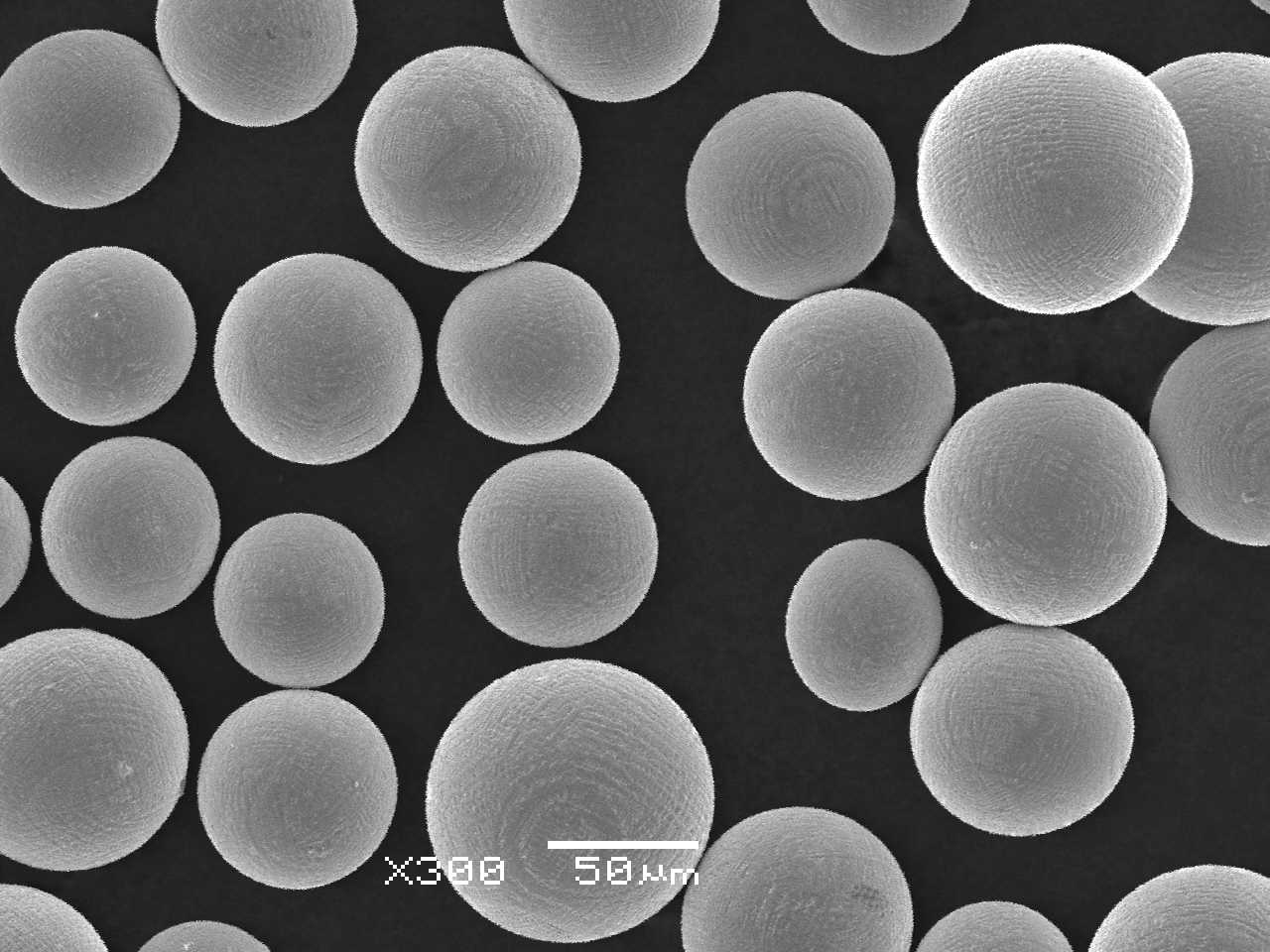 Spherical metal powder particles with clean surfaces